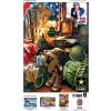 MasterPieces US Army Firepower 1000 Piece Jigsaw Puzzle – Jigsaw Puzzle with Vibrant Artwork and Durable Pieces – Fun Family Activity, Brain Challenge, and Educational Entertainment for Kids or Teens(Men of Honor)