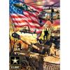 MasterPieces US Army Firepower 1000 Piece Jigsaw Puzzle – Jigsaw Puzzle with Vibrant Artwork and Durable Pieces – Fun Family Activity, Brain Challenge, and Educational Entertainment for Kids or Teens(Army Firepower)
