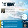 MasterPieces US Army Firepower 1000 Piece Jigsaw Puzzle – Jigsaw Puzzle with Vibrant Artwork and Durable Pieces – Fun Family Activity, Brain Challenge, and Educational Entertainment for Kids or Teens(US Navy Anchors Aweigh)