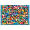 Masterpieces 1000 Piece Jigsaw Puzzle with Collectible Tin Case – All My Marbles – 11.25″x16.75″(Rainbow Flow)