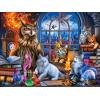 Masterpieces 300 Piece EZ Grip Jigsaw Puzzle – Caretakers of The Study – 18″ x 24″(300 Piece)