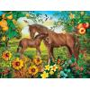Masterpieces 300 Piece EZ Grip Jigsaw Puzzle – Neighs & Nuzzles – 18″x24″(300 Piece)