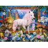 Masterpieces 300 Piece EZ Grip Jigsaw Puzzle – The Big Apple – 18″x24″(Unicorn on The Loose)