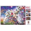 Masterpieces 300 Piece EZ Grip Jigsaw Puzzle – The Big Apple – 18″x24″(Unicorns & Butterflies)