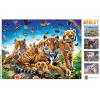 Masterpieces 300 Piece EZ Grip Jigsaw Puzzle – Tiger & Butterflies – 18″x24″(300 Piece)
