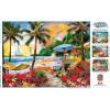 Masterpieces 550 Piece Jigsaw Puzzle For Adults and Family – Hawaiian Life – 18″x24″(Hawaiian Life)