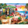 Masterpieces 550 Piece Jigsaw Puzzle For Adults and Family – Hawaiian Life – 18″x24″(Oceanside Camping)