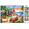 Masterpieces 550 Piece Jigsaw Puzzle For Adults and Family – Hawaiian Life – 18″x24″(Oceanside Camping)