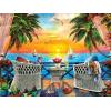 Masterpieces 550 Piece Jigsaw Puzzle For Adults and Family – Hawaiian Life – 18″x24″(On the Balcony)