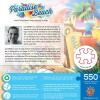Masterpieces 550 Piece Jigsaw Puzzle For Adults and Family – Hawaiian Life – 18″x24″(Picnic on The Beach)