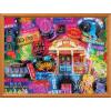Masterpieces 550 Piece Jigsaw Puzzle For Adults and Family – Late Night Grub – 18″x24″(BBQ & Blues)