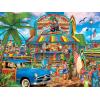 Masterpieces 550 Piece Jigsaw Puzzle for Adults and Family – Duffy’s Sports & Suds – 18″x24″(The Surf Dog Grill)
