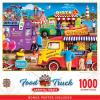 Food Truck – Carnival Treats 1000pc Puzzle – Jigsaw Puzzle with Vibrant Artwork and Durable Pieces – Fun Family Activity, Brain Challenge, and Educational Entertainment for Kids, Teens, and Adults(1000 Piece)