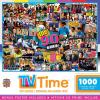 MasterPieces – 1000 Piece Jigsaw Puzzle, 90’s TV Shows Collage, Fun for Adults, Family, Kids, Non-Glare Finish, 19.25″ x 26.75″(1000 Piece)