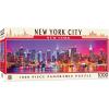 MasterPieces – 1000 Piece Jigsaw Puzzle, Boston Skyline Panoramic, Fun for Adults, Family, Kids 13″x39(New York City)