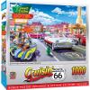 MasterPieces – 1000 Piece Jigsaw Puzzle, Drive Through on Route 66, Fun for Adults, Family, Kids, 19.25″ x 26.75″(Drive Through on Route 66)