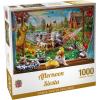 MasterPieces – 300 Piece Jigsaw Puzzle, Large EZ Grip Shapes, Afternoon Siesta, Fun for Adults, Seniors, Family, Kids, Matte Finish, 18″x24″(1000 Piece)