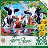 MasterPieces – 300 Piece Jigsaw Puzzle, Large EZ Grip Shapes, Moo Love, Fun for Adults, Seniors, Family, Kids, Matte Finish, 18″x24(300 Piece)