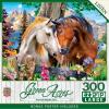MasterPieces – 300 Piece Jigsaw Puzzle, Large EZ Grip Shapes, Mountain Meadow Farm, Fun for Adults, Seniors, Family, Kids, Matte Finish, 18″ x24(300 Piece)