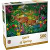 MasterPieces – 300 Piece Jigsaw Puzzle, Large EZ Grip Shapes, Spirit of Spring, Fun for Adults, Seniors, Family, Kids, Matte Finish, 18″x24″(500 Piece)