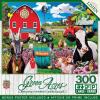 MasterPieces – 300 Piece Jigsaw Puzzle, Large EZ Grip Shapes, Welcoming Committee, Fun for Adults, Seniors, Family, Kids, Matte Finish, 18″ x24(300 Piece)