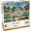 MasterPieces – 550 Piece Jigsaw Puzzle, The Quilt Barn, Fun for Adults, Family, Kids, 18″ x 24″(500 Piece)