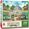 MasterPieces – 550 Piece Jigsaw Puzzle, The Quilt Barn, Fun for Adults, Family, Kids, 18″ x 24″(550 Piece)
