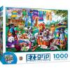 MasterPieces 1000 Piece EZ Grip Jigsaw Puzzle for Adults, Family, Or Youth – Laundry Day Rascals – 23.5″x34″(Laundry Day Rascals)