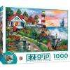 MasterPieces 1000 Piece EZ Grip Jigsaw Puzzle for Adults, Family, Or Youth – Laundry Day Rascals – 23.5″x34″(Lighthouse Keepers)