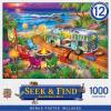 MasterPieces 1000 Piece Seek & Find Jigsaw Puzzle for Adults, Family, Or Youth – Van Life – 19.25″x26.75″(Beach Bum Bliss)