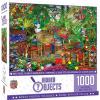 MasterPieces 1000 Piece Seek & Find Jigsaw Puzzle for Adults, Family, Or Youth – Van Life – 19.25″x26.75″(Garden Hideaway)