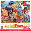 MasterPieces 300 Piece EZ Grip Jigsaw Puzzle – Camping Buddies – 18″x24″(300 Piece)