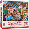 MasterPieces 550 Piece Jigsaw Puzzle for Adults, Family, Or Youth – Pet’s Play Room – 18″x24″(Attic Secrets)