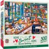 MasterPieces 550 Piece Jigsaw Puzzle for Adults, Family, Or Youth – Pet’s Play Room – 18″x24″(Garden Getaway)