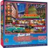 MasterPieces 550 Piece Jigsaw Puzzle for Adults, Family, Or Youth – Rickey’s Diner Car – 18″x24″(550 Piece)