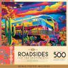 MasterPieces Roadsides of The Southwest – Into The Valley 550pc Puzzle(Desert Express)