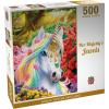 Masterpieces 300 Piece EZ Grip Glow in the Dark Jigsaw Puzzle – Her Majesty’s Jewels – 18″x24″(500 Piece)