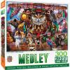 Masterpieces 300 Piece EZ Grip Jigsaw Puzzle – The Big Apple – 18″x24″(Animal Totems)