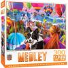 Masterpieces 300 Piece EZ Grip Jigsaw Puzzle – The Big Apple – 18″x24″(Neuschwanstein Balloons)