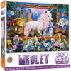 Masterpieces 300 Piece EZ Grip Jigsaw Puzzle – The Big Apple – 18″x24″(Unicorn on The Loose)