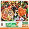 Masterpieces 300 Piece EZ Grip Jigsaw Puzzle – Viva la Pizza – 18″x24″(300 Piece)