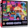 Masterpieces 550 Piece Jigsaw Puzzle For Adults and Family – Late Night Grub – 18″x24″(BBQ & Blues)