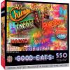 Masterpieces 550 Piece Jigsaw Puzzle For Adults and Family – Late Night Grub – 18″x24″(En El Barrio)