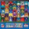 NFL Mascots 100-Piece Puzzle for Kids – Officially Licensed NFL Product – 14″x19″