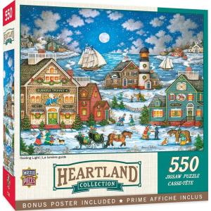 MasterPieces – 550 Piece Jigsaw Puzzle, Guiding Light, Fun for Adults, Family, Kids, 18″ x 24″(550 Piece)