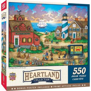 MasterPieces – 550 Piece Jigsaw Puzzle, The Days End, Fun for Adults, Family, Kids, 18″ x 24″(The Days End)
