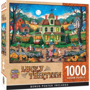 MasterPieces 1000 Piece Halloween Jigsaw Puzzle – Lucky Thirteen – 19.25″x26.75″
