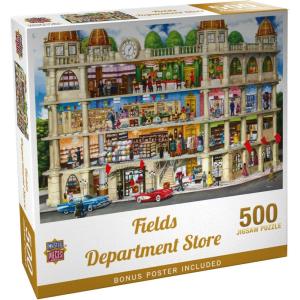 MasterPieces 1000 Piece Jigsaw Puzzle For Adults, Family, Or Youth – Fields Department Store – 19.25″x26.75″(500 Piece)