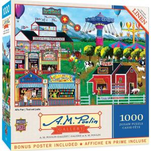 MasterPieces 1000 Piece Jigsaw Puzzle for Adults, Family, Or Youth – All’s Fair – 19.25″x26.75″(1000 Piece)