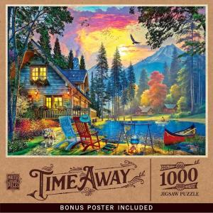 MasterPieces 1000 Piece Jigsaw Puzzle for Adults, Family, Or Youth – Fishing with Pappy – 19.25″x26.75″(Last Days of Summer)